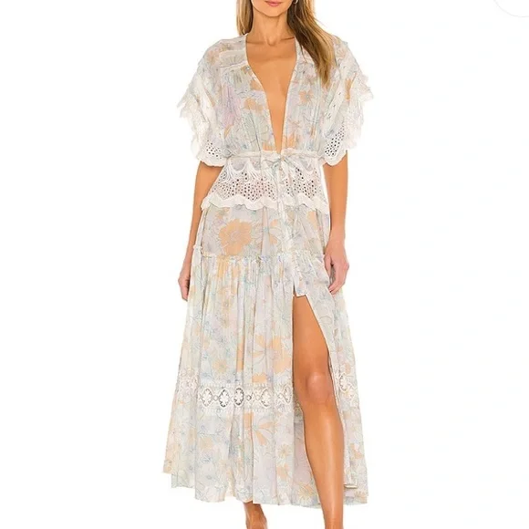 womens maxi dress sale Elogoog plus size clothing for women Maxi Dress for Women Fashion A-Line  Long Swing Sundress Plus Size Short Sleeve Bohemian Floral V Neck Long  Dresses work dresses for women（Navy #3,Medium） at Amazon